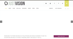 Desktop Screenshot of justvision.org